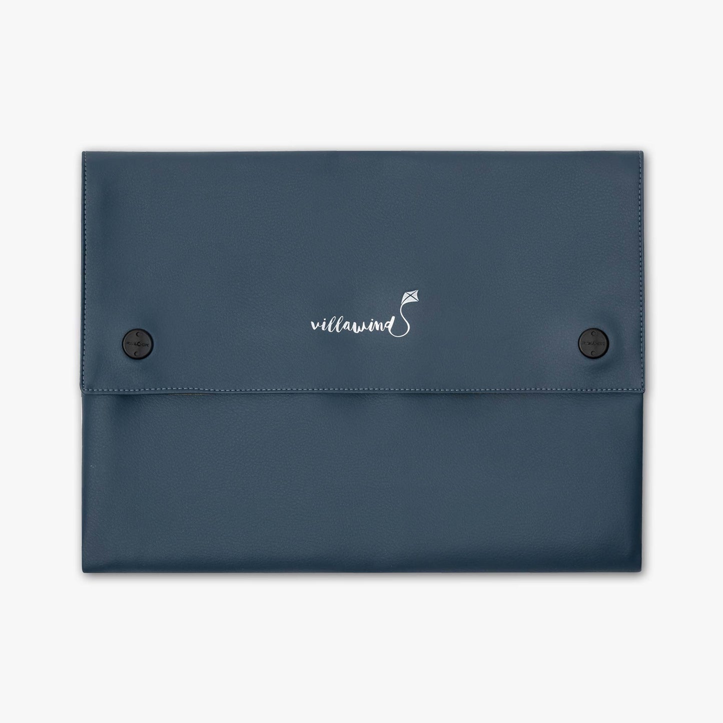 Villawind Wickeltasche faltbar für unterwegs in ozeanblau